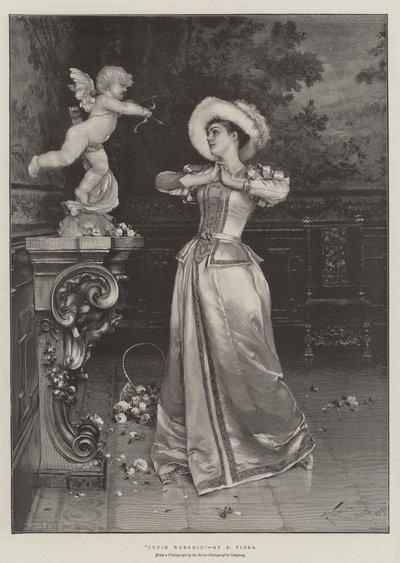 Adoración de Cupido de Francesco Vinea